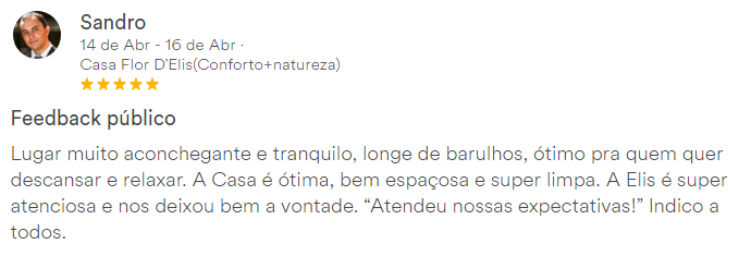 Casa para temporada em Pirenópolis